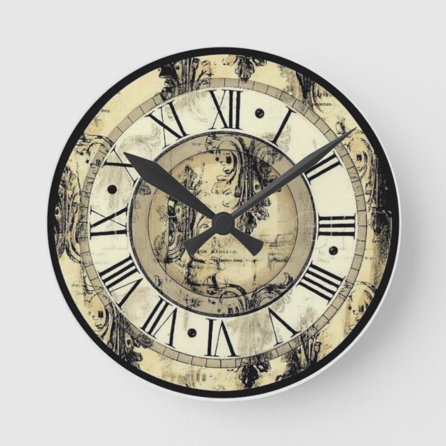 Reloj Redondo Mediano Tipo clásico 1 (Anverso)