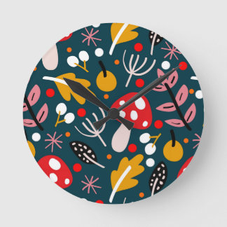 RELOJ REDONDO MEDIANO TOADSTOOLS