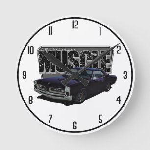 Reloj Redondo Mediano Todo el Músculo Americano del GTO