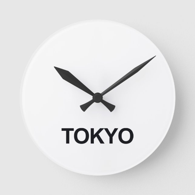 RELOJ REDONDO MEDIANO TOKYO WORLDWIDE TIMEZONE CLOCK SET (Anverso)