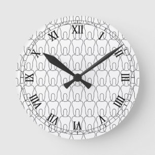Reloj Redondo Mediano Tooth O'Clock Classic Roman Numerals