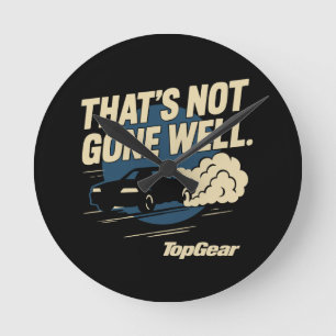 Reloj Redondo Mediano Top Gear: Algo que no ha salido bien