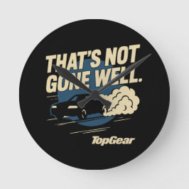 Reloj Redondo Mediano Top Gear That's Not Gone Well