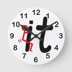RELOJ REDONDO MEDIANO TORNILLO