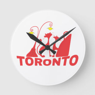 Reloj Redondo Mediano Toronto 1