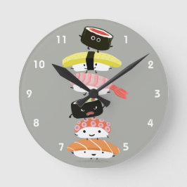 Reloj Redondo Mediano Torre de Sushi - Amigos de Sushi Lindos