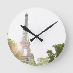 Reloj Redondo Mediano Torre Eiffel 2