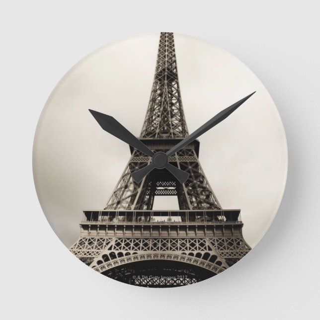 Reloj Redondo Mediano Torre Eiffel 8 (Anverso)