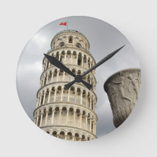 Reloj Redondo Mediano Torre inclinada de Pisa