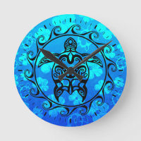 Tortuga tribal negra