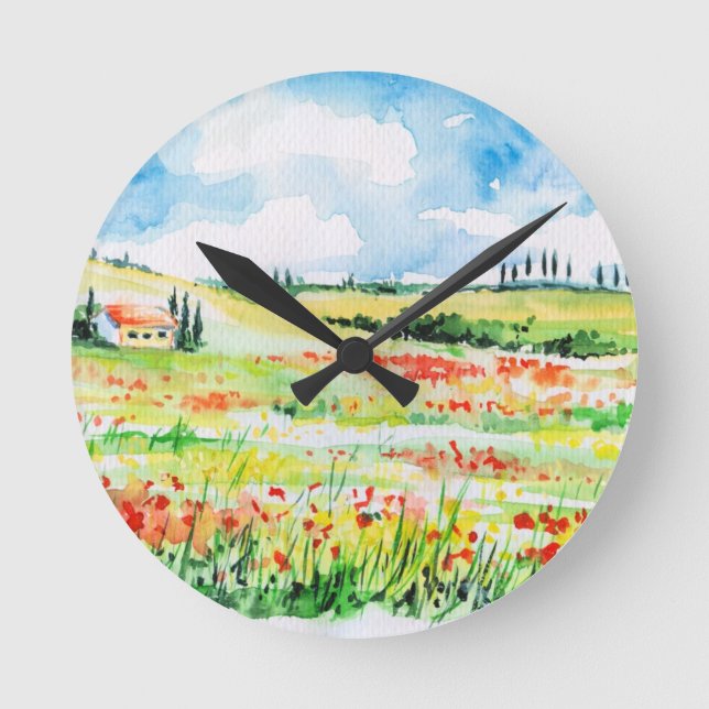 Reloj Redondo Mediano Toscana (Anverso)