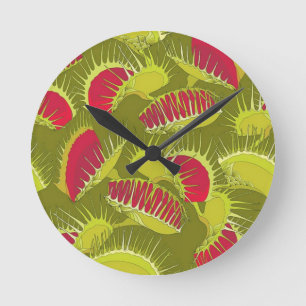 Reloj Redondo Mediano trampa de mosca de halloween