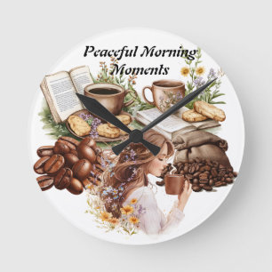 Reloj Redondo Mediano Triptych