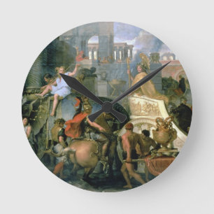 Reloj Redondo Mediano Triumph de Alexander, o la entrada de Alexa