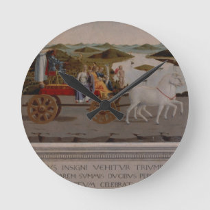 Reloj Redondo Mediano Triumph de Federigo DA Montefeltro, duque de