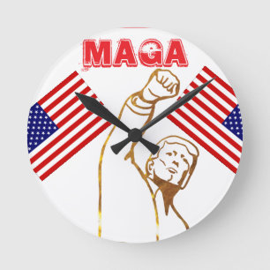 RELOJ REDONDO MEDIANO TRUMP