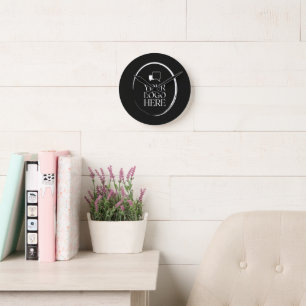 Reloj Redondo Mediano Tu Logo Aquí Moderno