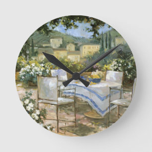 Reloj Redondo Mediano Tuscany Terrace