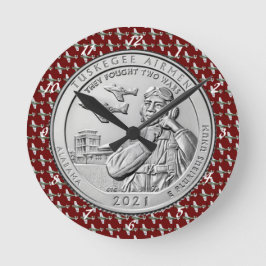 Reloj Redondo Mediano Tuskegee Airmen COIN