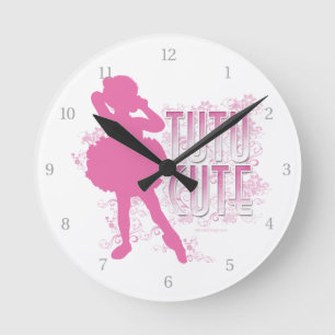 Reloj Redondo Mediano Tutu Cute