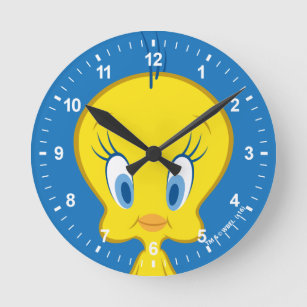 Reloj Redondo Mediano TWEETY™   Pequeña Pájaro Inocente