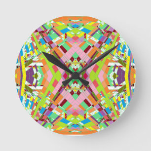 Reloj Redondo Mediano Twist Lines