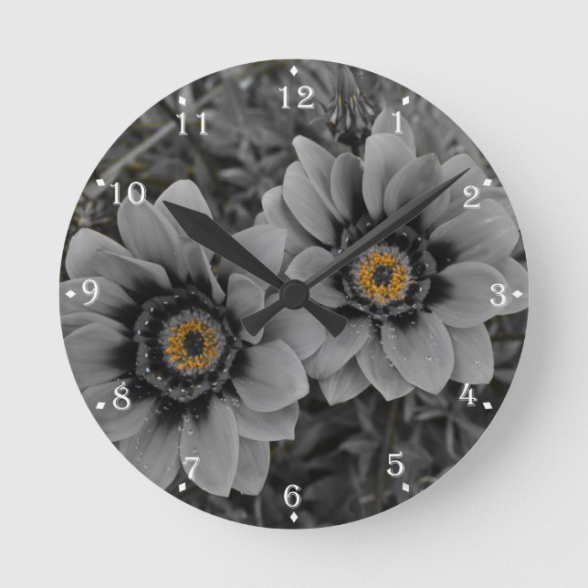 Reloj Redondo Mediano Two of a Kind (Anverso)