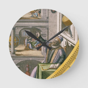 Reloj Redondo Mediano Tycho Brahe (1546-1601) envejeció 40, entre su