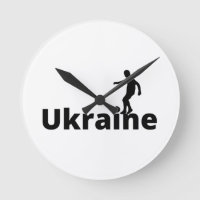 Ukrainian soccer player using dot as a ball    
