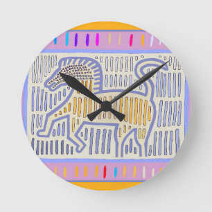 Reloj Redondo Mediano Un caballo sin nombre