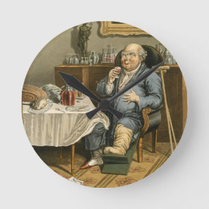 Reloj Redondo Mediano Un gusto exquisito, con una comprensión agrandada