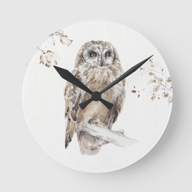 Reloj Redondo Mediano Un paseo VIII del arbolado (Anverso)