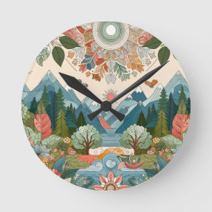 Reloj Redondo Mediano Un regalo lleno de sinceridad, Pillow