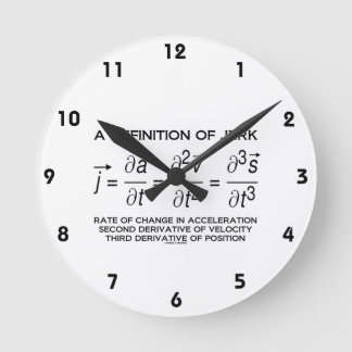 Reloj Redondo Mediano Una Definición Del Humor De Ecuación Física De Jer