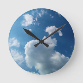 Reloj Redondo Mediano Una gran nube