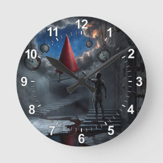 Reloj Redondo Mediano Una pesadilla visualizada