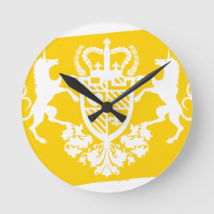 Reloj Redondo Mediano UNICORN_Emblem
