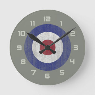 Reloj Redondo Mediano United Kingdom roundel