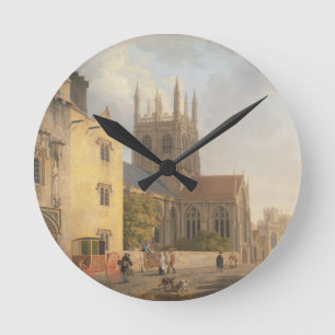 Reloj Redondo Mediano Universidad de Merton, Oxford, 1771 (aceite en