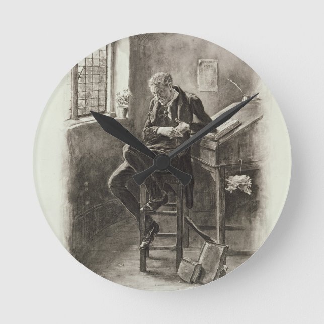 Reloj Redondo Mediano Uriah Heep, de 'Charles Dickens: un chisme sobre (Anverso)