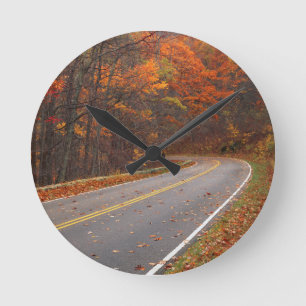 Reloj Redondo Mediano USA, Virginia, Shenandoah National Park, Skyline