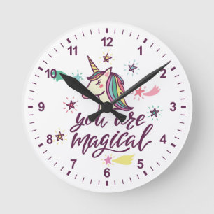 Reloj Redondo Mediano Usted es mágico