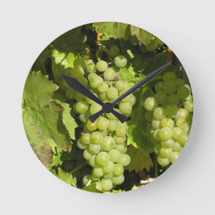Reloj Redondo Mediano Uvas de Langenlois