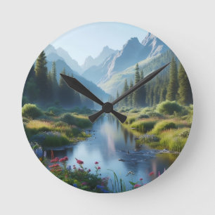 Reloj Redondo Mediano Valle del Río Serene