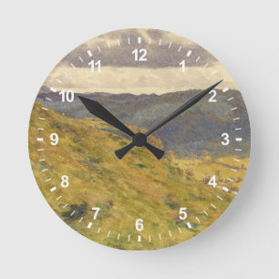 Reloj Redondo Mediano Valle del Teme a la mañana soleada de noviembre