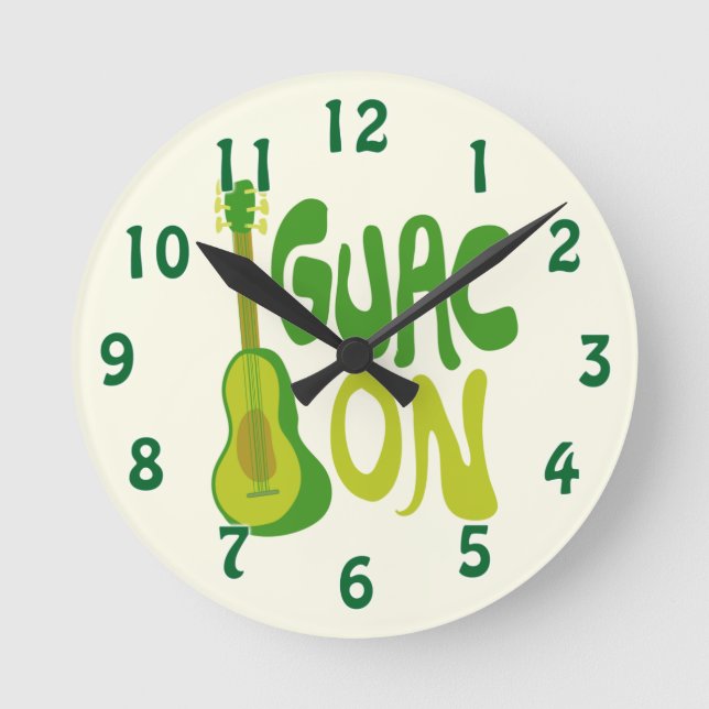 Reloj Redondo Mediano ¡Vamos! (Anverso)