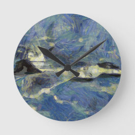 Reloj Redondo Mediano vangogh_F22