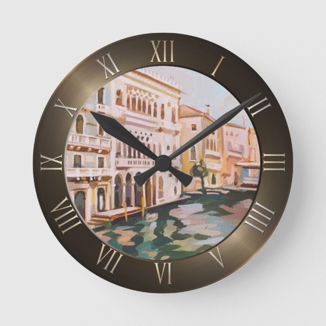 Reloj Redondo Mediano Venecia, Italia | Palacio de Ca' d'Oro (Anverso)
