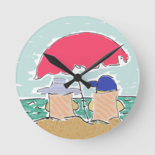 Reloj Redondo Mediano Verano