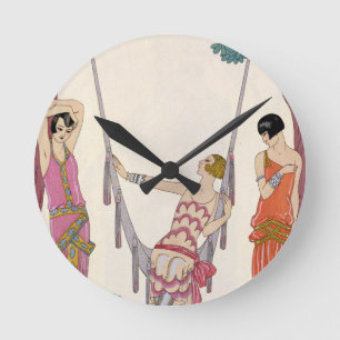 Reloj Redondo Mediano Verano, "de la tonelada de Bon del du de la